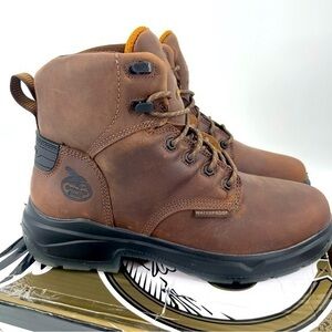 Georgia Men’s FLXpoint Ultra Waterproof Work Boot‎ Brown Size 10.5 Wide NWT